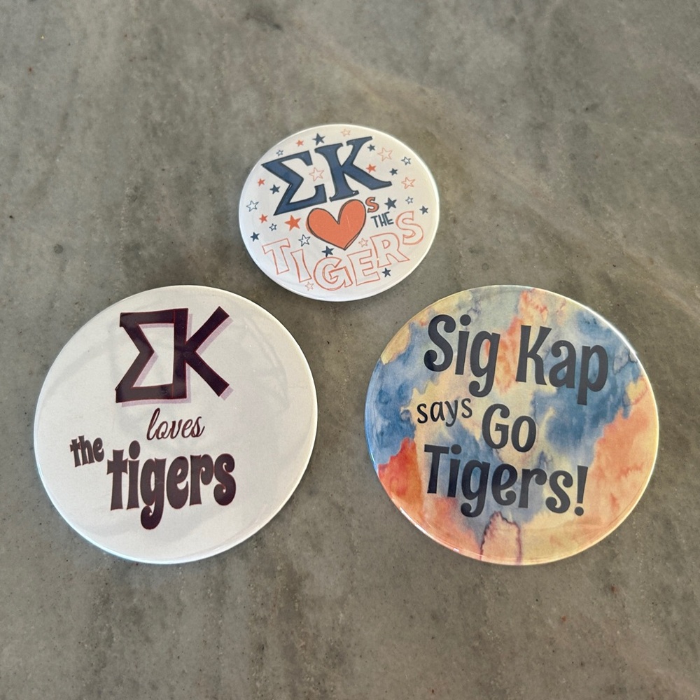 Sigma Kappa/Tigers Pins | Greek Life | Collegiate Merch